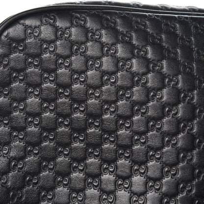 Gucci Microguccissima Mini Bree Messenger Bag Black 12 of 14
