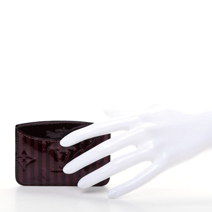 Louis Vuitton Vernis Rayures Mirror Case Amarante 3 of 7