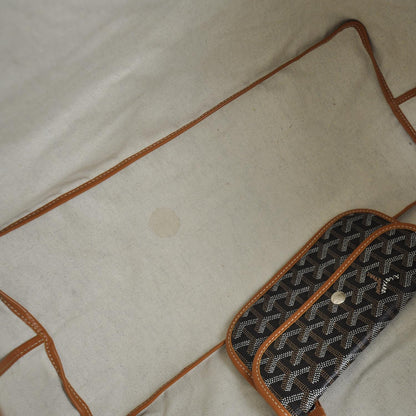 Goyard Goyardine Saint Louis GM Black Gold 8 of 13