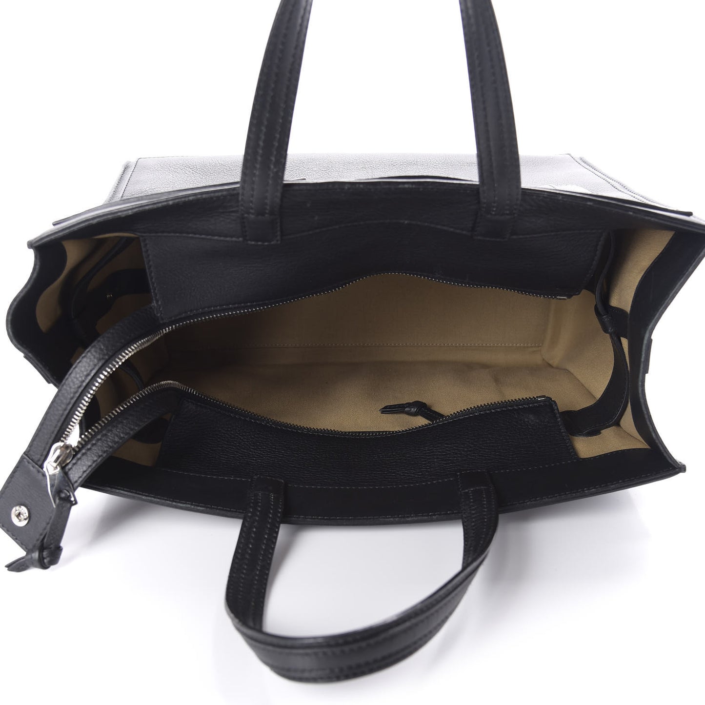 Calfskin Small PS11 Tote Black