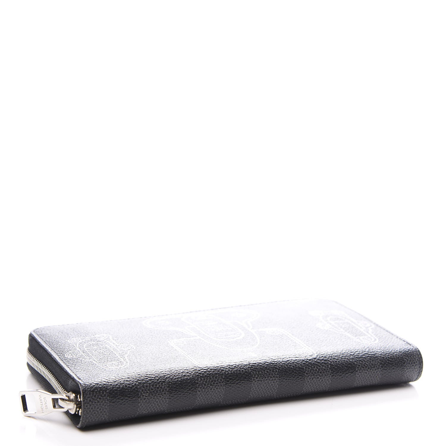 Louis Vuitton Damier Graphite Trunks and Locks Zippy Organizer Wallet 3 of 7