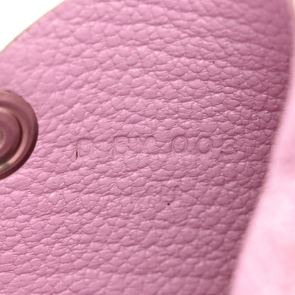 Hermes Chevre Mysore Calvi Card Case Mauve Sylvestre 7 of 10