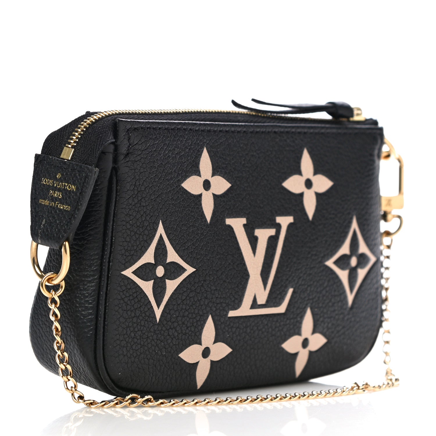 Louis Vuitton Empreinte Monogram Giant Mini Pochette Accessories Black 3 of 10
