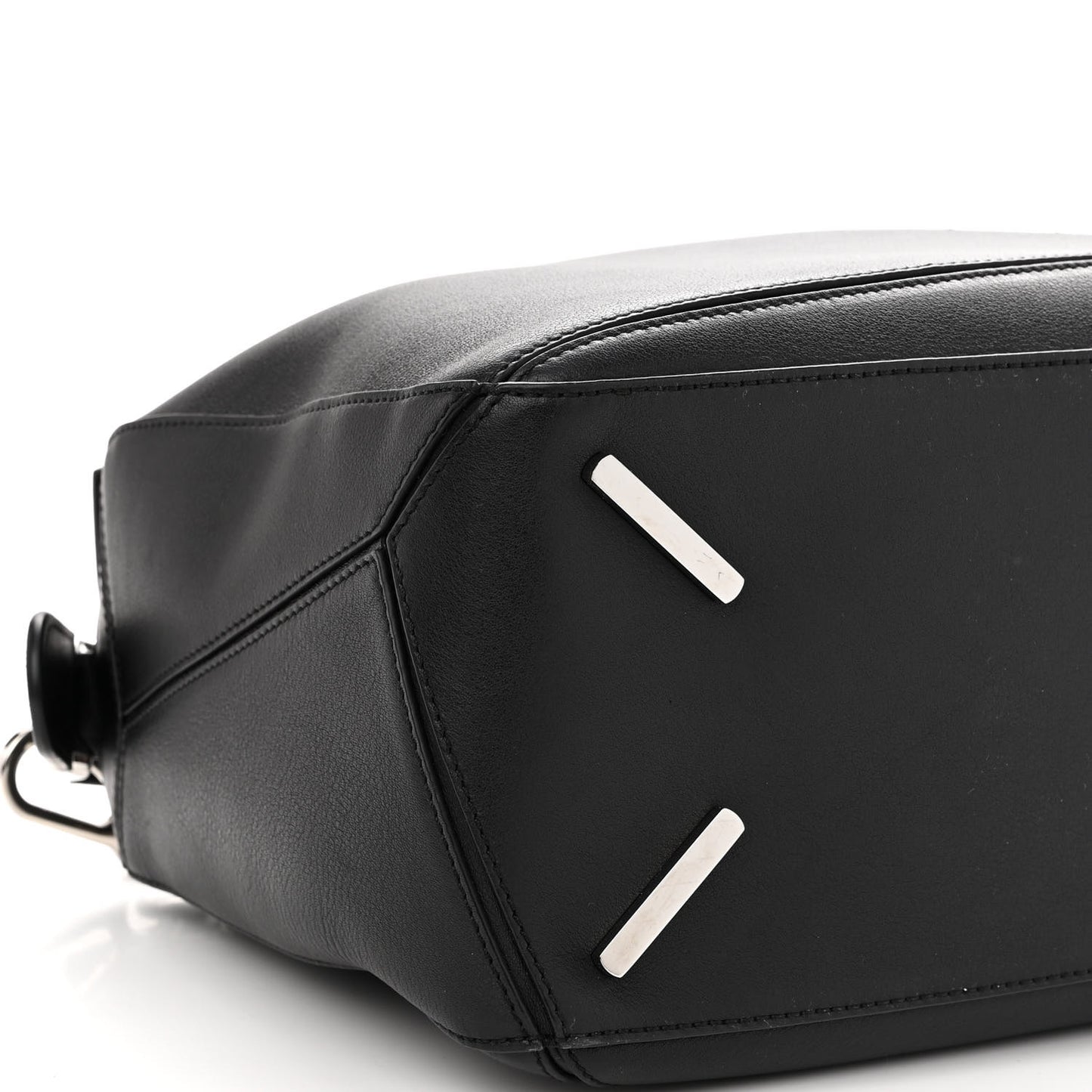 Calfskin Medium Puzzle Bag Black