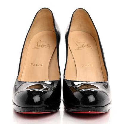 Christian Louboutin Patent Dolly 85 Pumps 37.5 Black 3 of 11