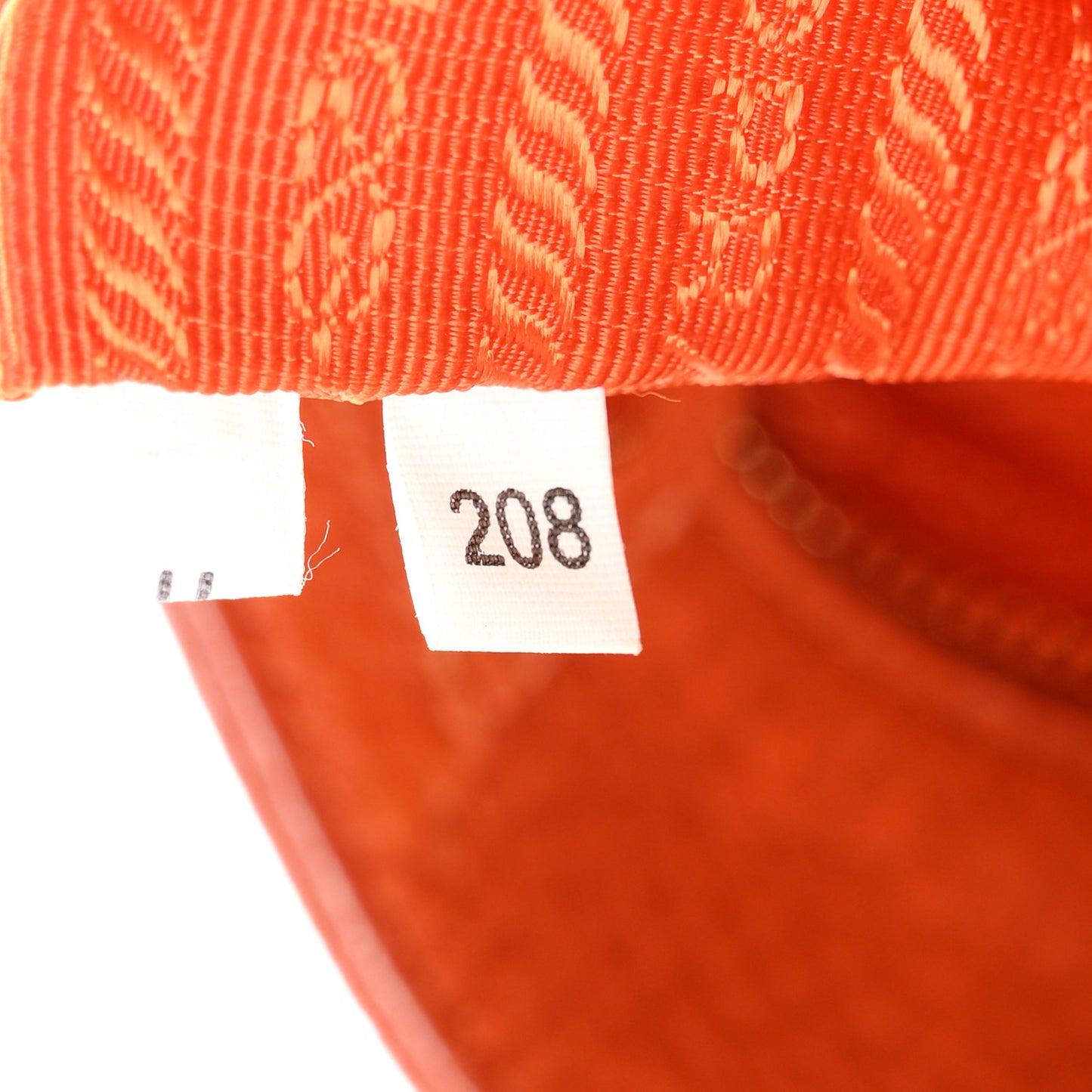 Vitello Daino Side Pocket Tote Papaya
