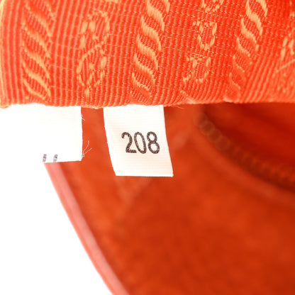 Prada Vitello Daino Side Pocket Tote Papaya 8 of 12