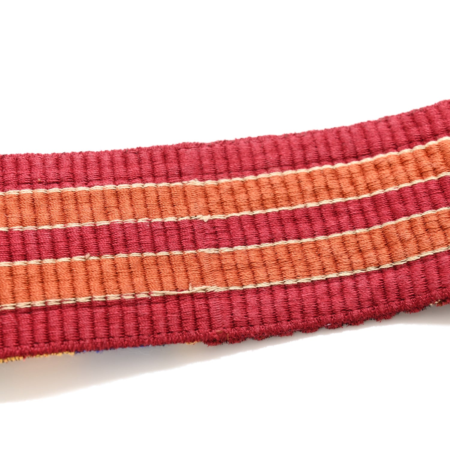 Valentino Garavani Canvas Native Couture 1975 Embroidered Rockstud Guitar Strap Multicolor 4 of 7