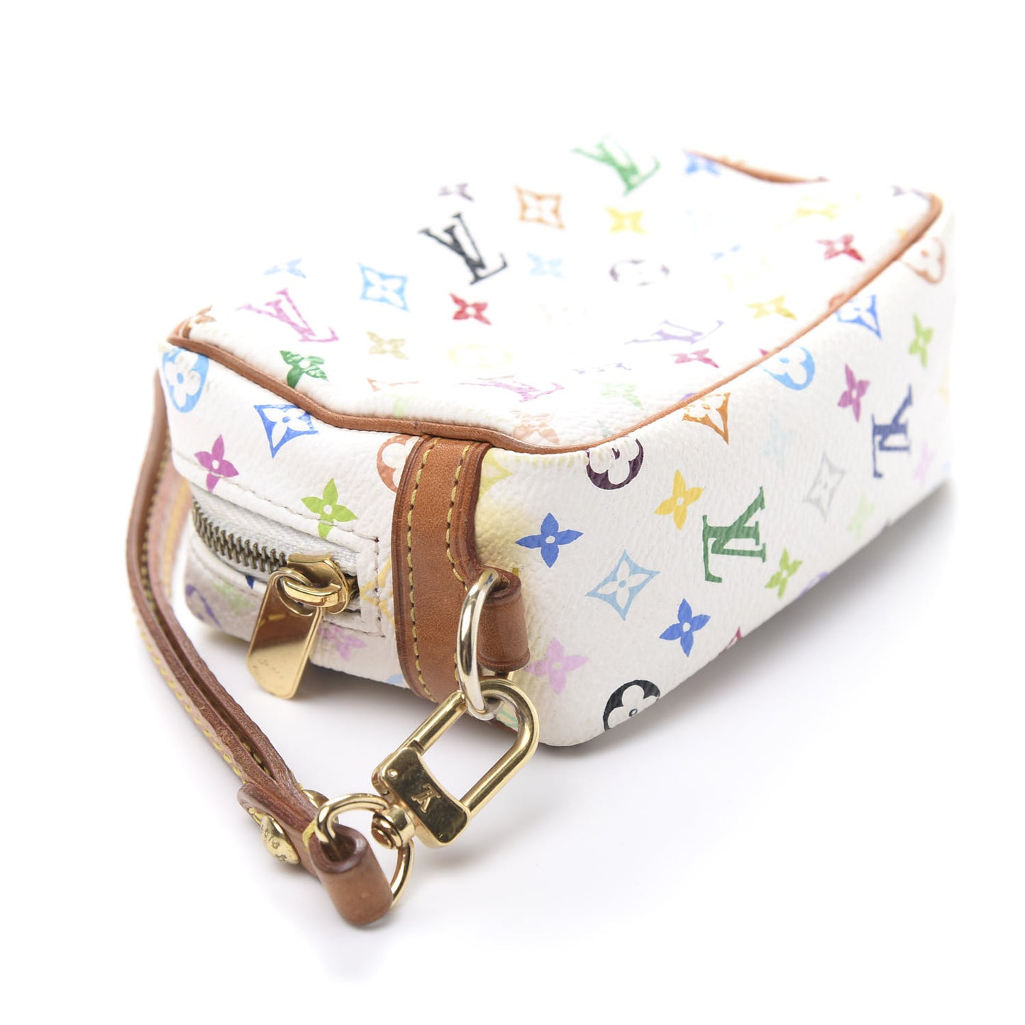 Monogram Multicolor Trousse Wapity White