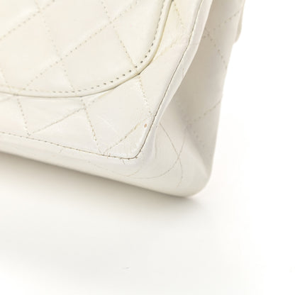 Chanel Lambskin Quilted Mini Square Flap White 11 of 16