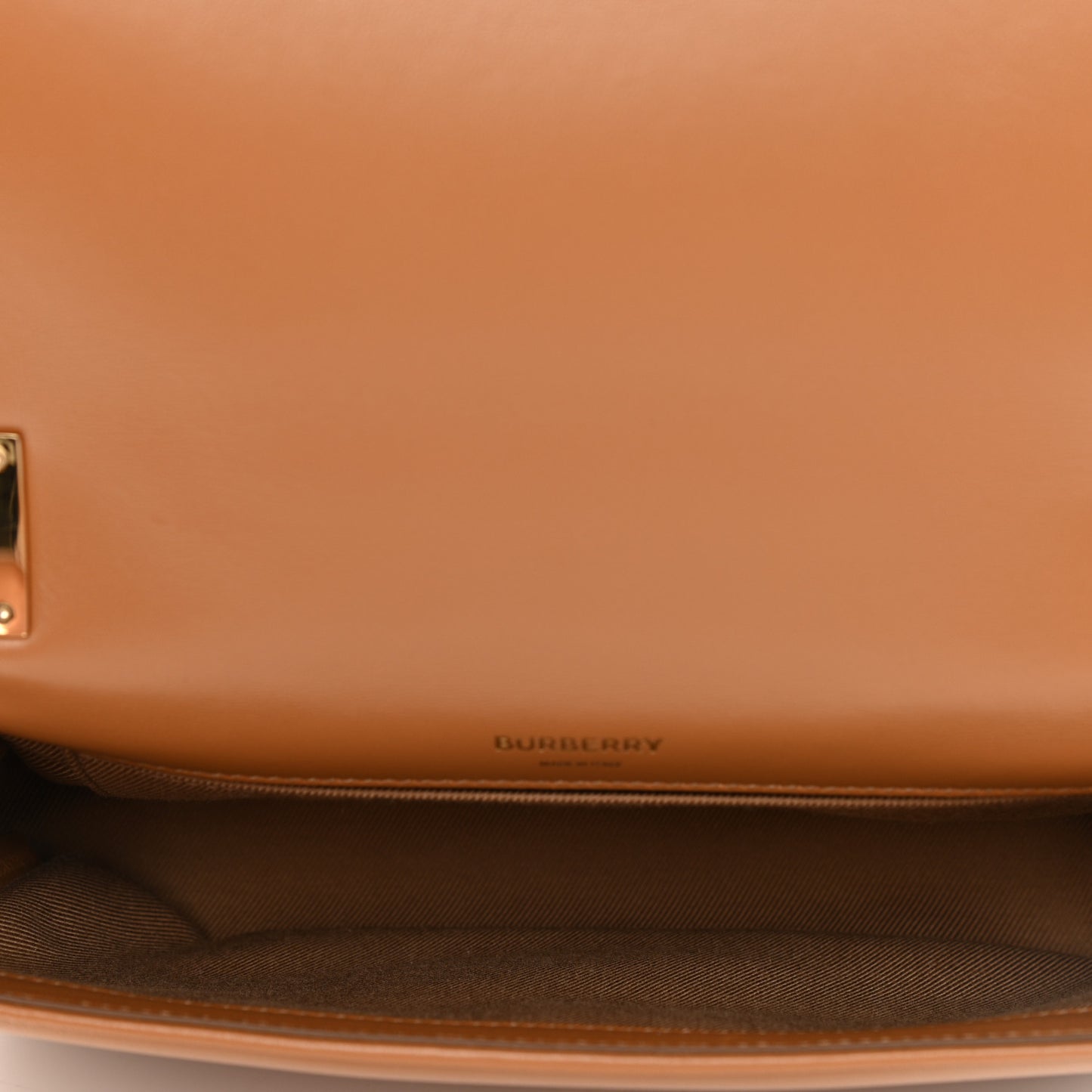 Lambskin Quilted Small Lola Bag Maple Brown