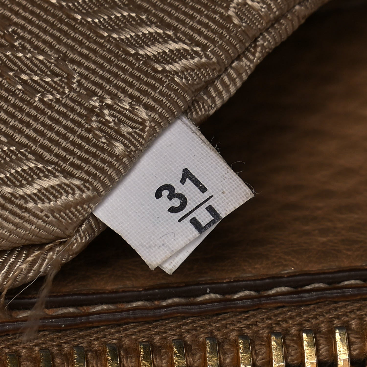 Prada Vitello Daino Large Double Zip Tote Sughero 7 of 17