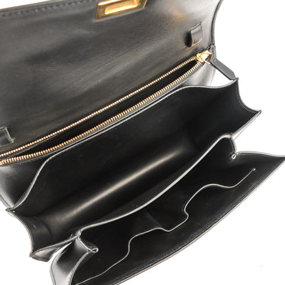 Celine Box Calfskin Medium Classic Box Flap Bag Black 5 of 7
