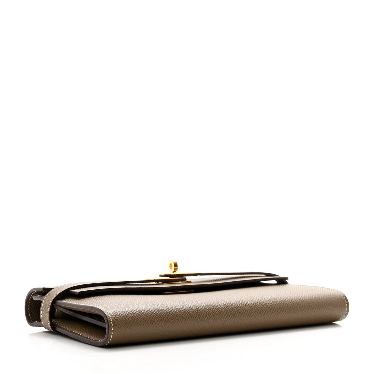 Epsom Kelly Longue Wallet Etoupe