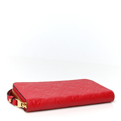 Louis Vuitton Empreinte Zippy Wallet Scarlet 3 of 9