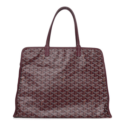 Goyard Goyardine Sac Hardy Pet Carrier PM Burgundy 1 of 10