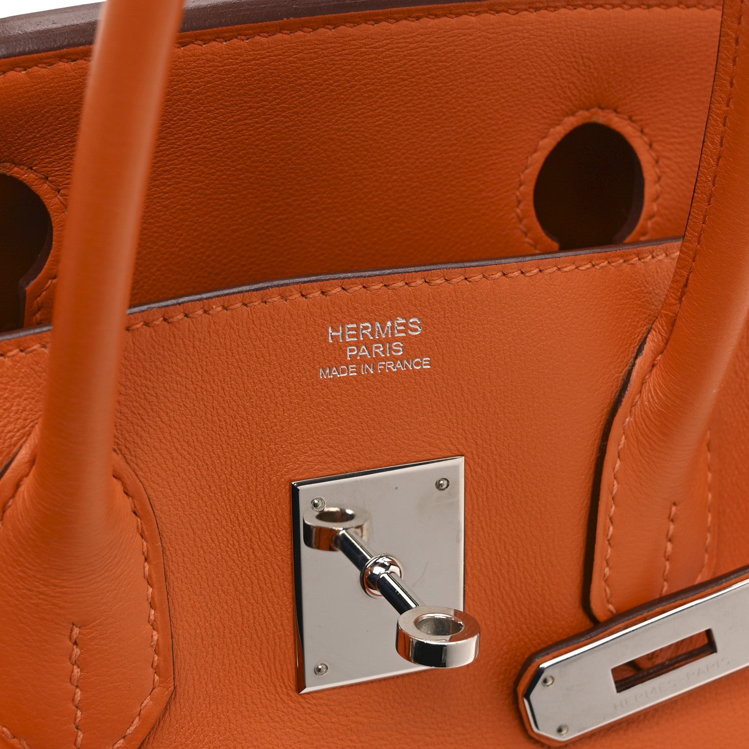 Hermes Swift Birkin 30 Orange 6 of 10