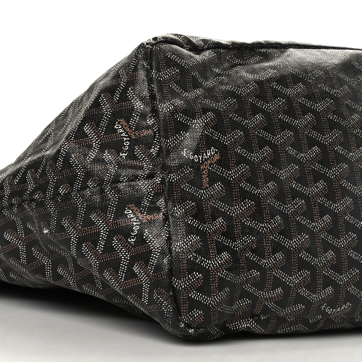 Goyard Goyardine Saint Louis GM Black Gold 10 of 20