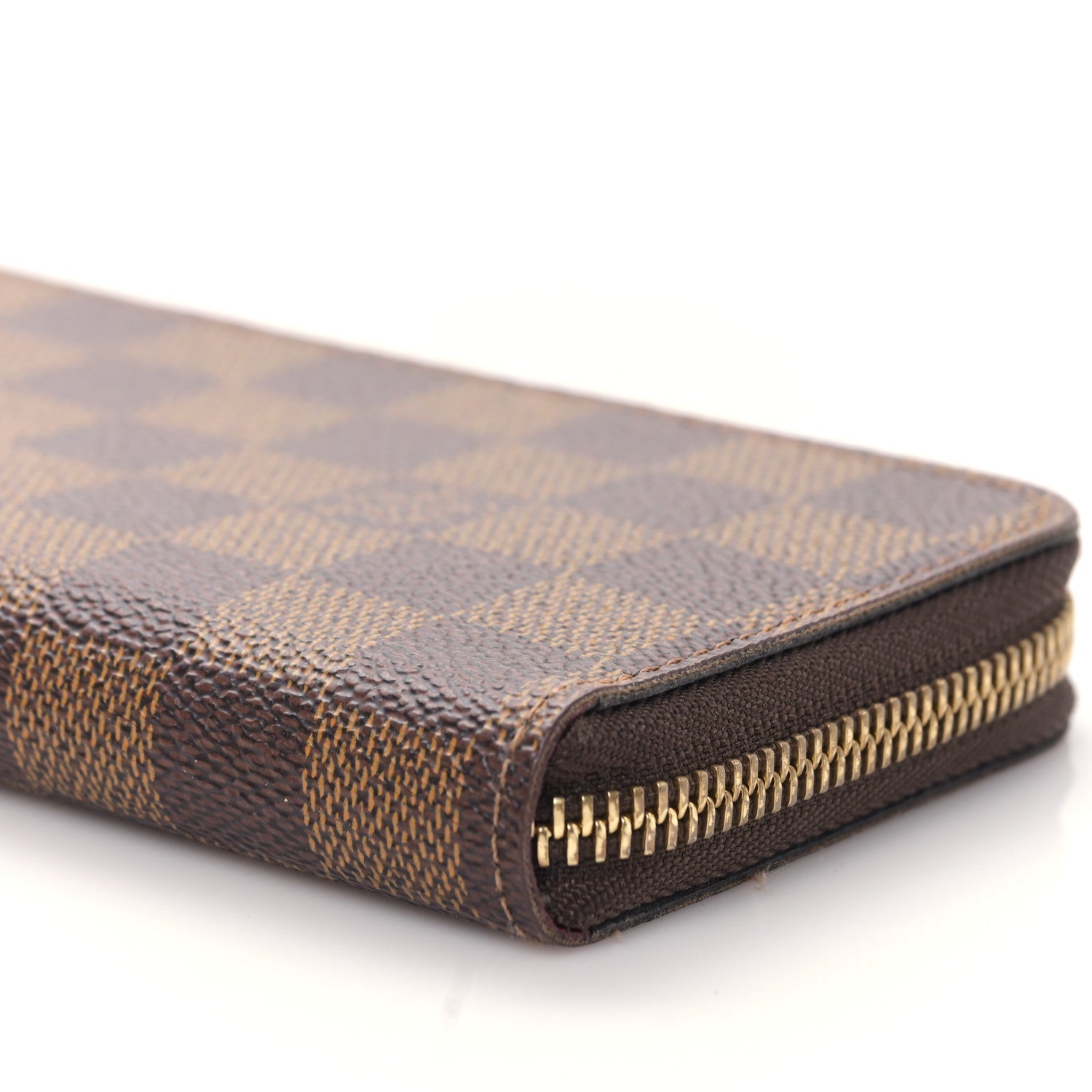Louis Vuitton Damier Ebene Clemence Wallet Cherry 8 of 9