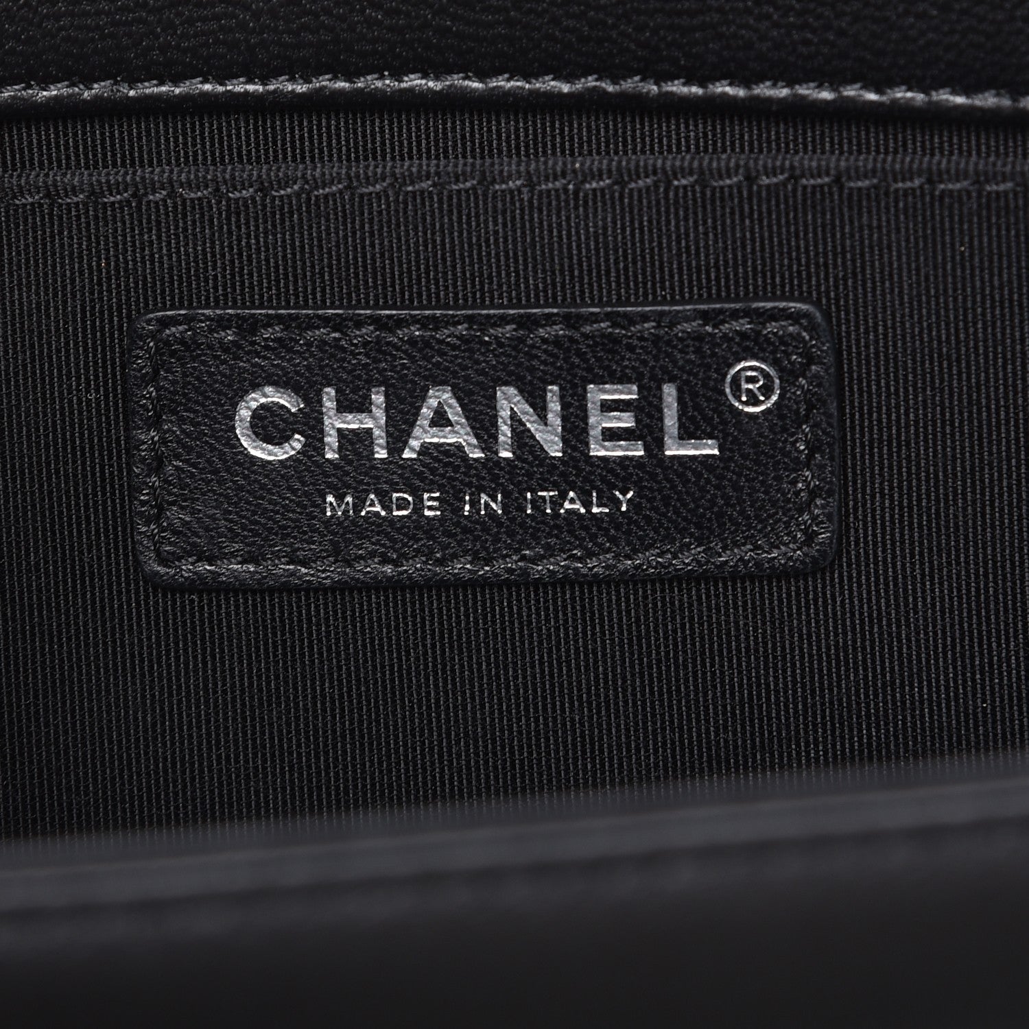 Chanel Lambskin Quilted Medium Boy Flap Black 6 of 8
