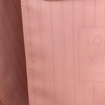 Louis Vuitton Damier Azur Braided Neverfull MM Pink 13 of 17