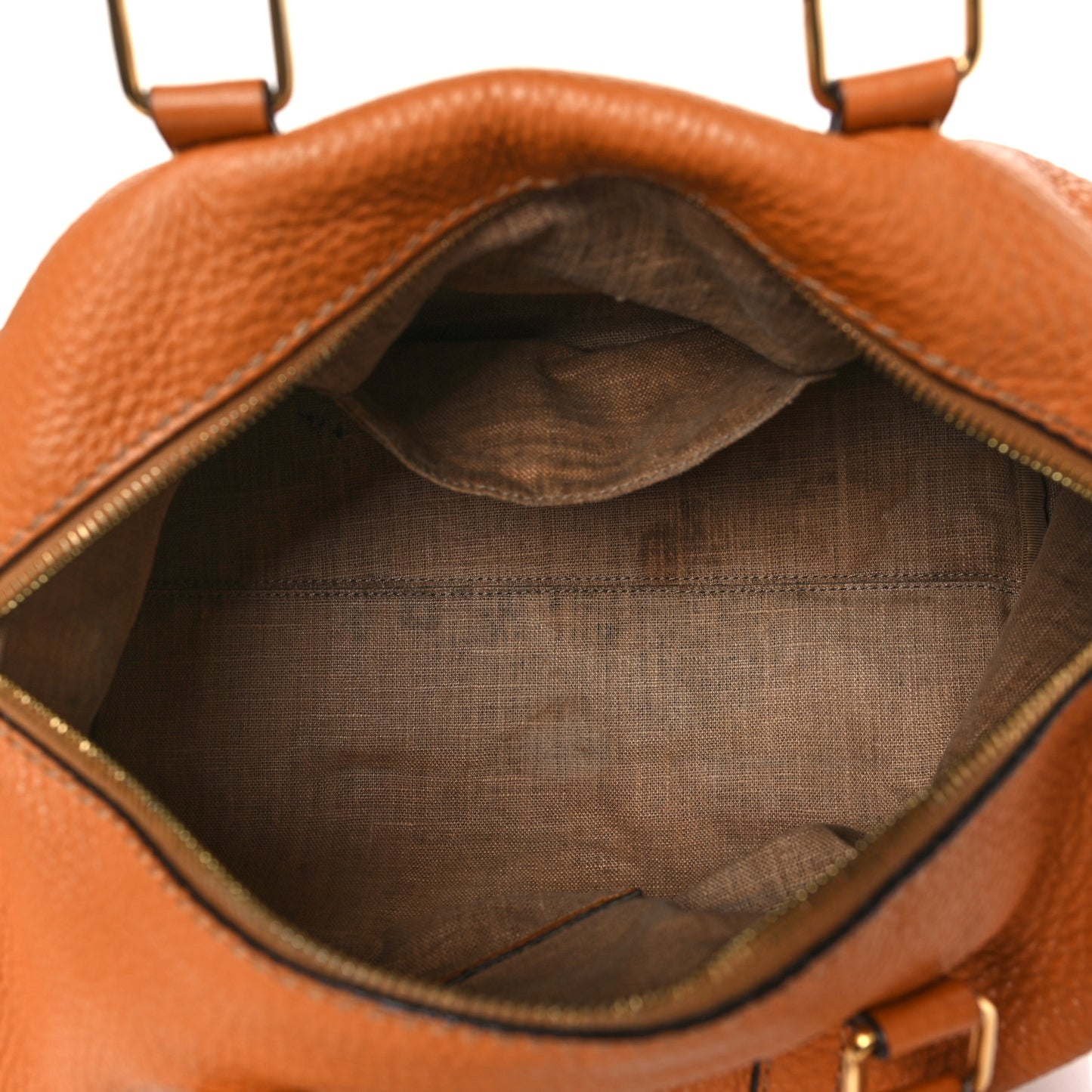 Cuoio Romano Selleria Boston Duffle Miele