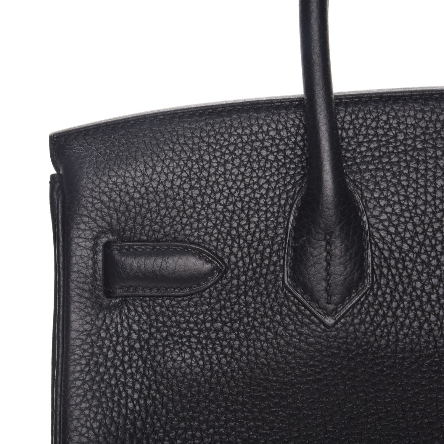 Hermes Taurillon Clemence Birkin 30 Black 26 of 28