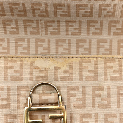Fendi Zucchino Spalmati Forever Tote Crema Ecru 14 of 17