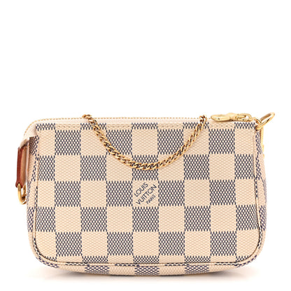 Louis Vuitton Damier Azur Mini Pochette Accessories 1 of 7