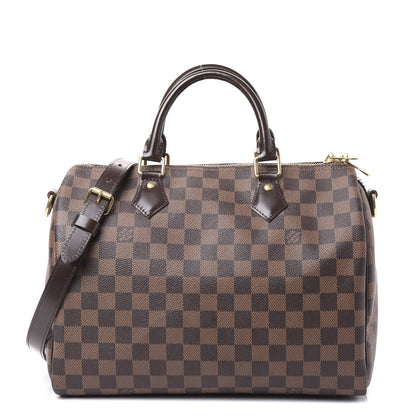 Louis Vuitton Damier Ebene Speedy Bandouliere 30 1 of 11