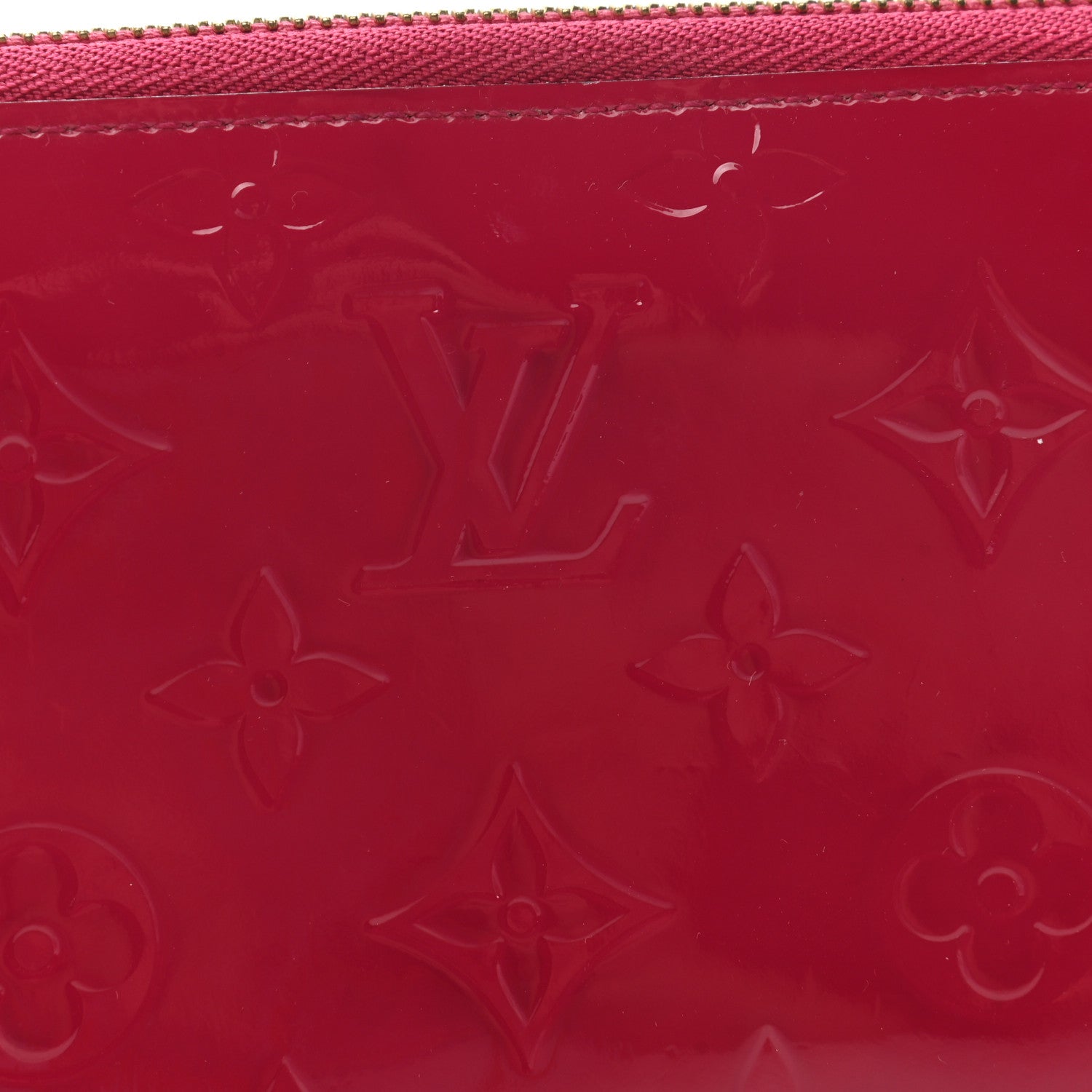 Louis Vuitton Vernis Zippy Wallet Fuchsia 7 of 8