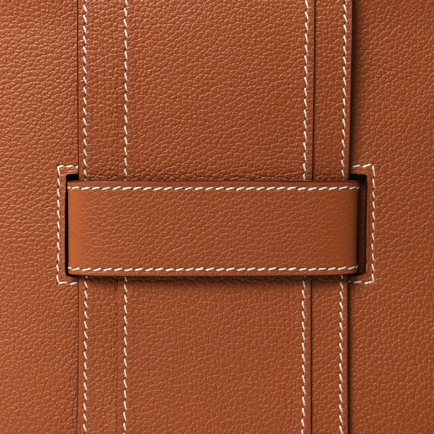 Evergrain Evercolor H Passant Clutch Gold
