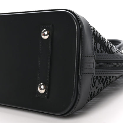 Louis Vuitton Patent Calfskin Laced Monogram Alma PM Black 14 of 14