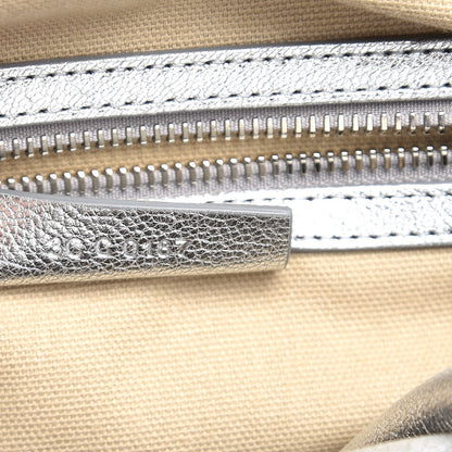 Givenchy Metallic Sugar Goatskin Small Antigona Silver 8 of 8