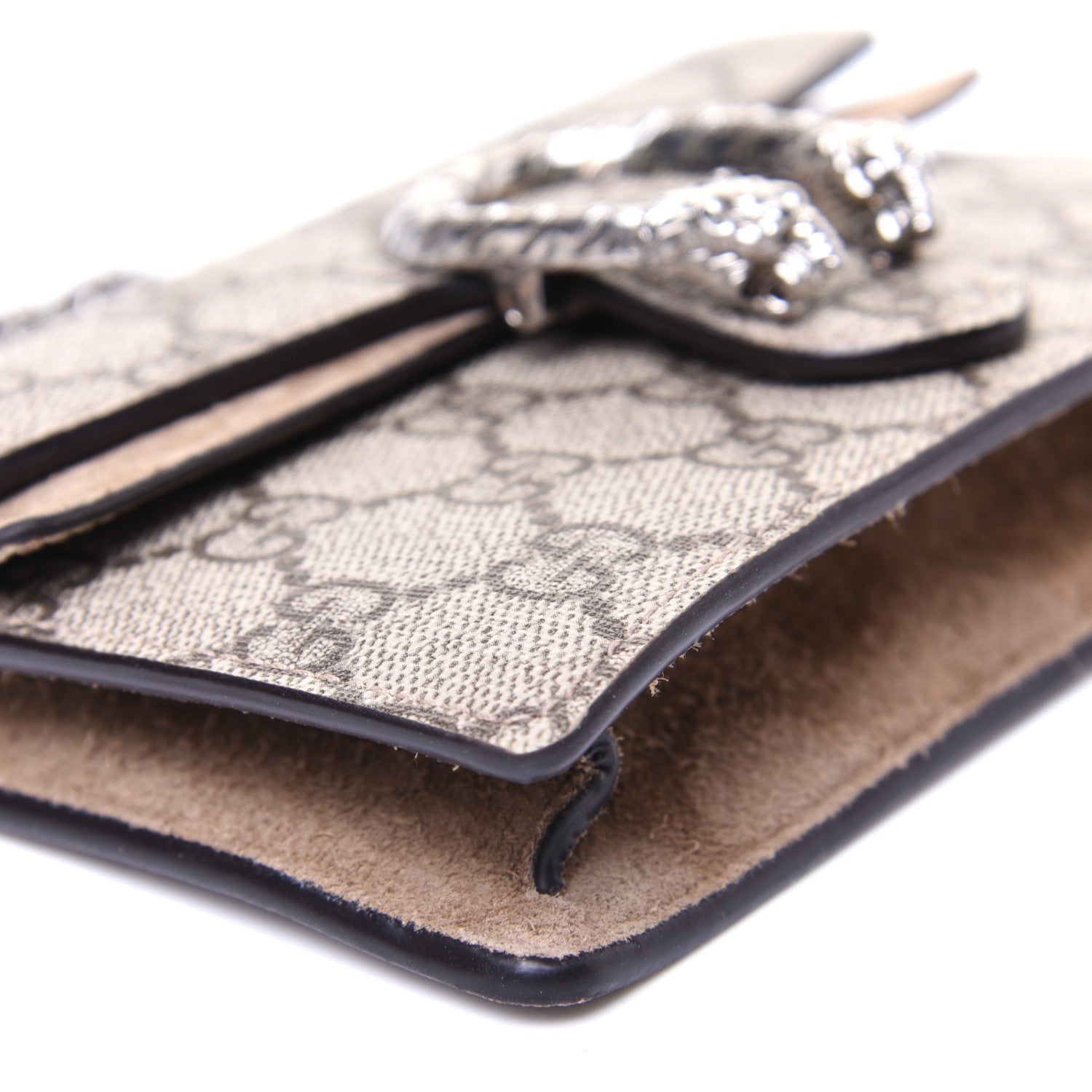 Gucci GG Supreme Monogram Super Mini Dionysus Shoulder Bag Taupe 6 of 12