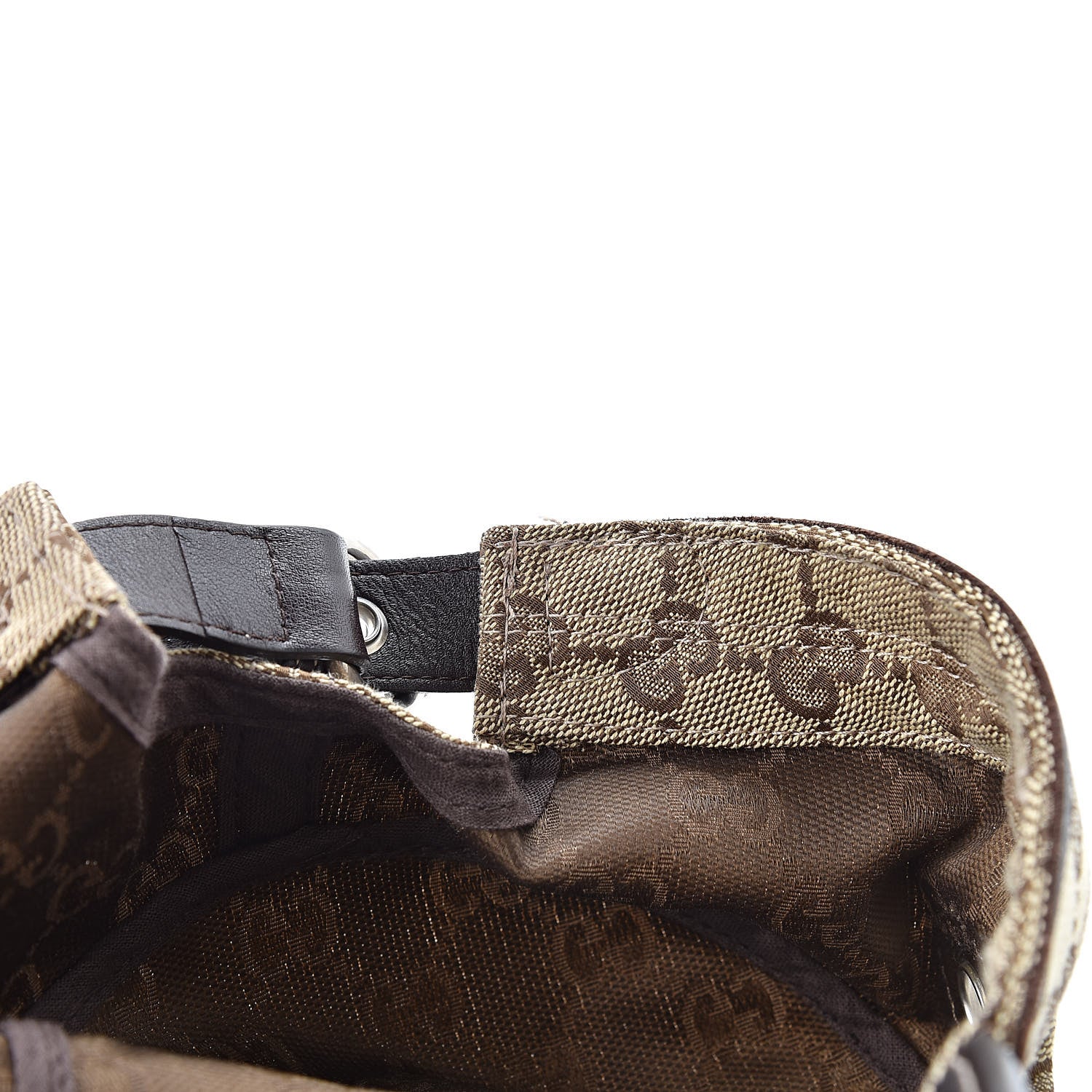 Gucci Monogram Military Hat L Brown 7 of 7