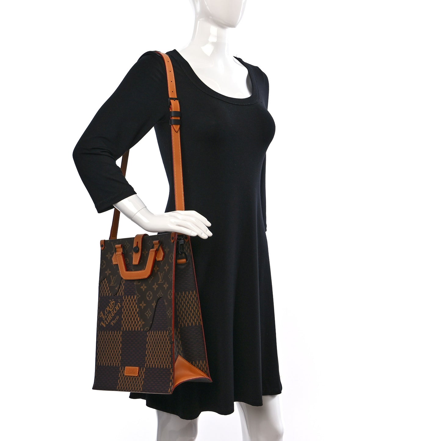 x NIGO Giant Damier Ebene Monogram Mini Tote