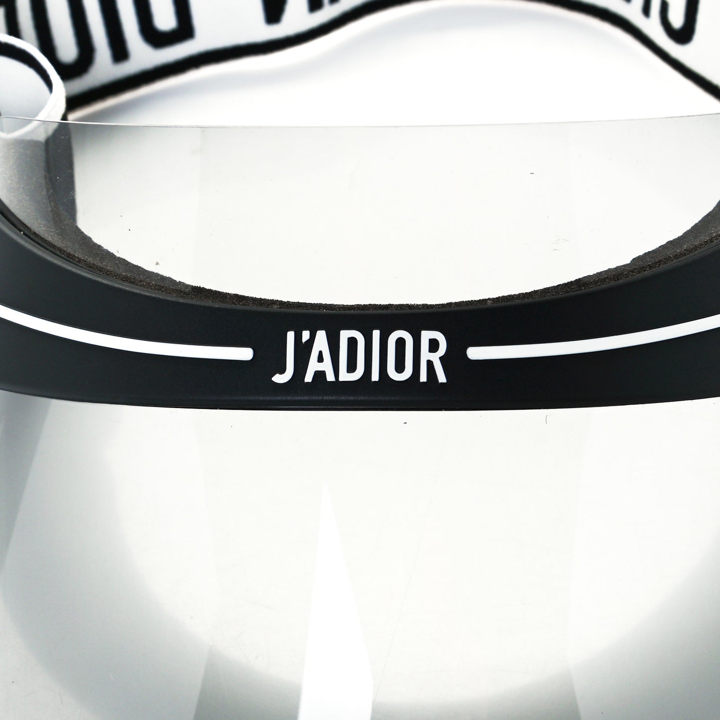 Mirrored DiorClub1 Sun Visor Black