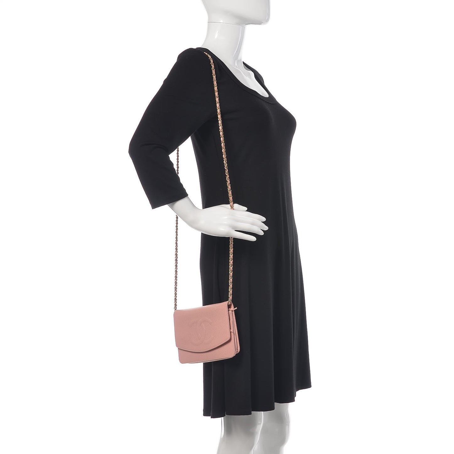 Caviar Timeless CC Wallet On Chain WOC Pink