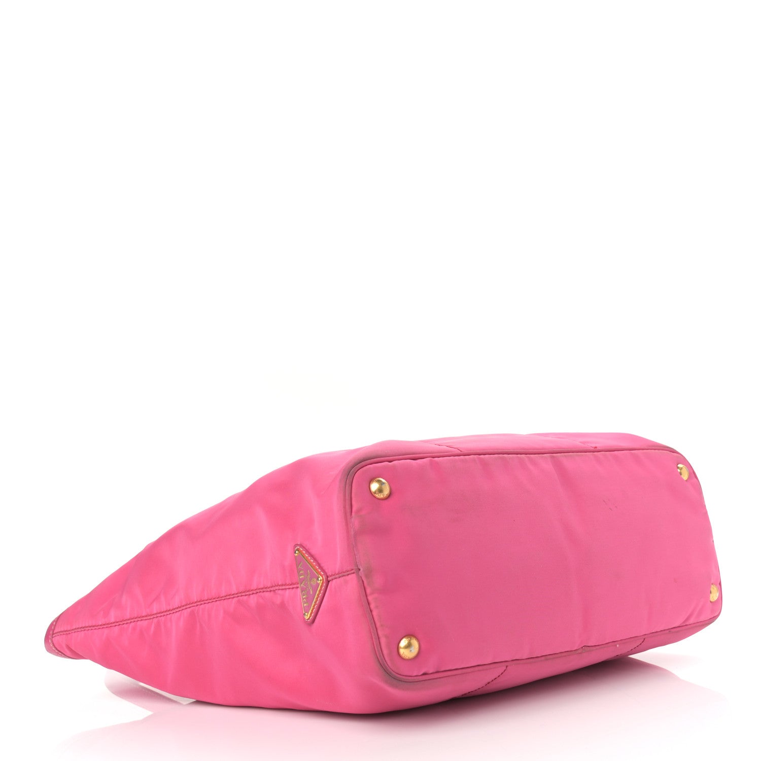 Prada Tessuto Nylon Jacquard Logo Tote 4 of 17