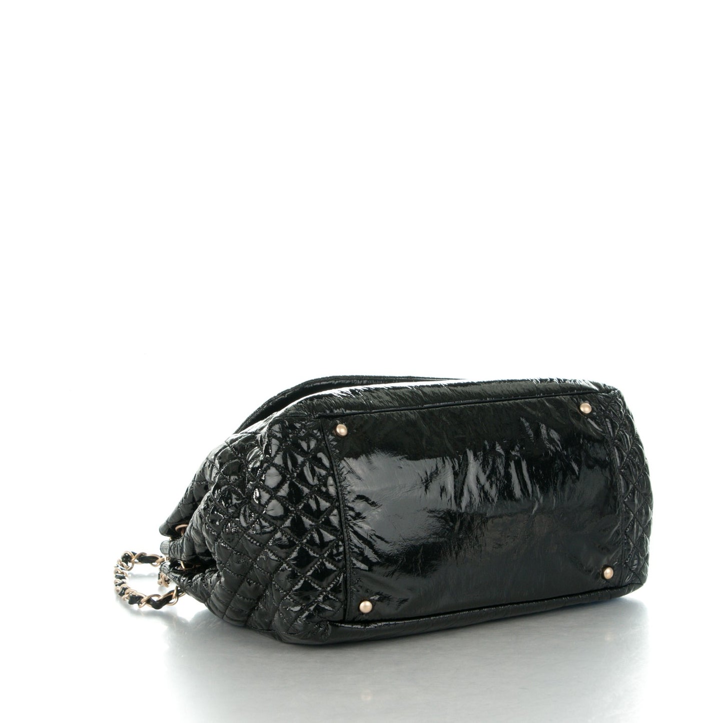Vinyl XL Rock and Chain Flap Black