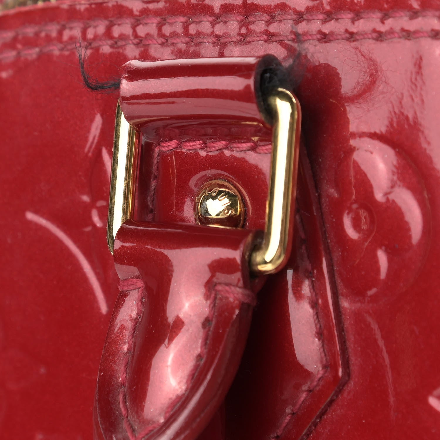 Louis Vuitton Vernis Alma GM Pomme D'Amour 18 of 22