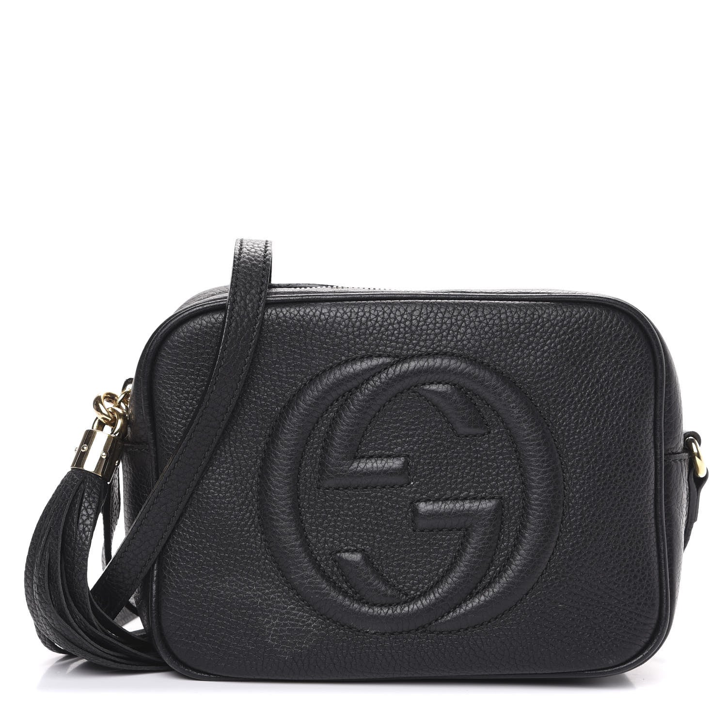 Gucci Pebbled Calfskin Small Soho Disco Bag Black 1 of 10