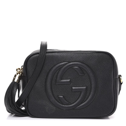 Gucci Pebbled Calfskin Small Soho Disco Bag Black 1 of 10