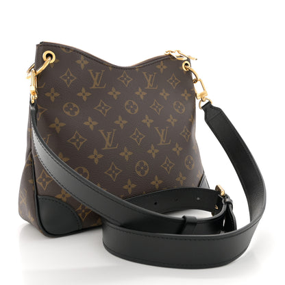 Louis Vuitton Monogram Odeon PM Black 3 of 11