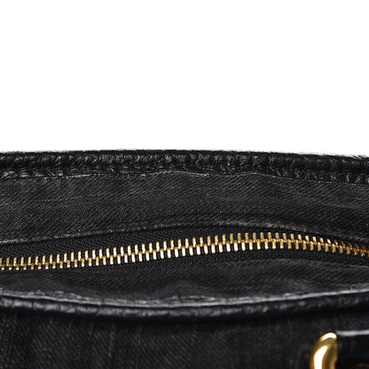 Louis Vuitton Denim Neo Cabby MM Black 8 of 8