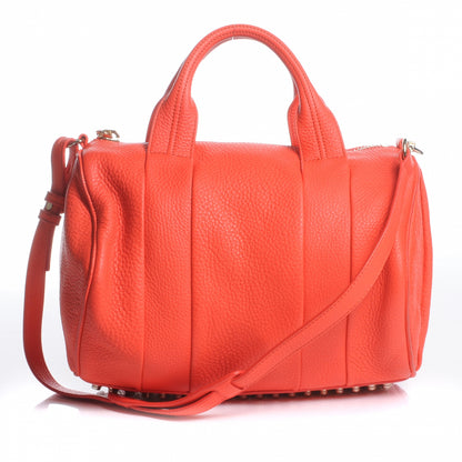 Alexander Wang Leather Rocco Tangerine 4 of 8