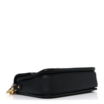 Louis Vuitton Grained Calfskin Lockme Oxford Black 4 of 10