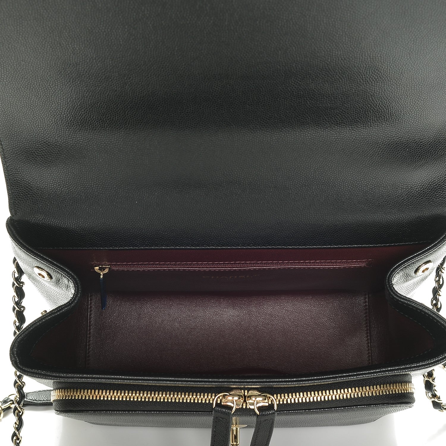 Chanel Caviar Quilted Large Business Affinity Flap Black 5 of 7