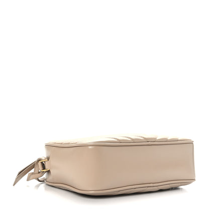 Saint Laurent Calfskin Matelasse Monogram Lou Camera Bag Dark Beige 4 of 8